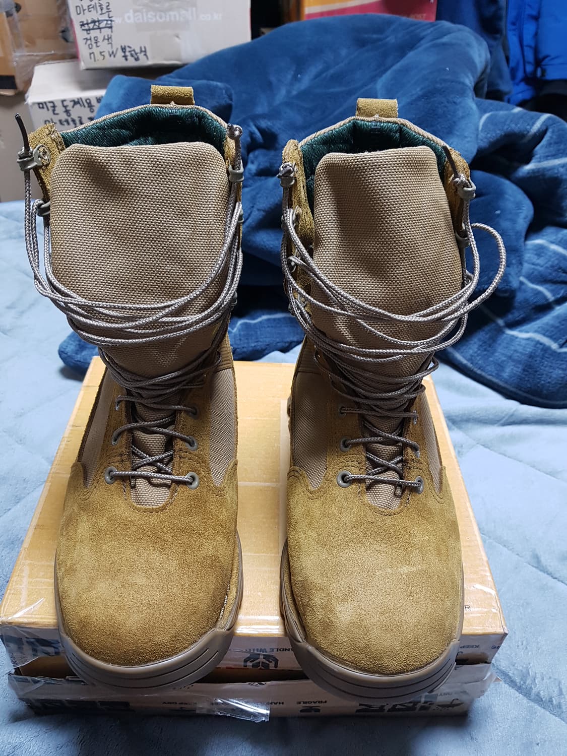 미군 미해병대 대너 전투화 군화 동계용 방한화 8R 255 판매 상품이미지1