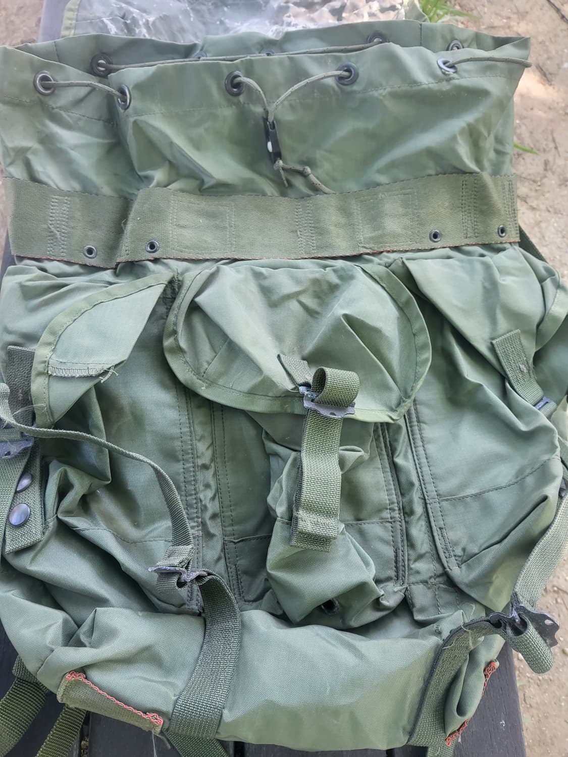 미군정품 미디움사이즈 엘리스팩  상품이미지3