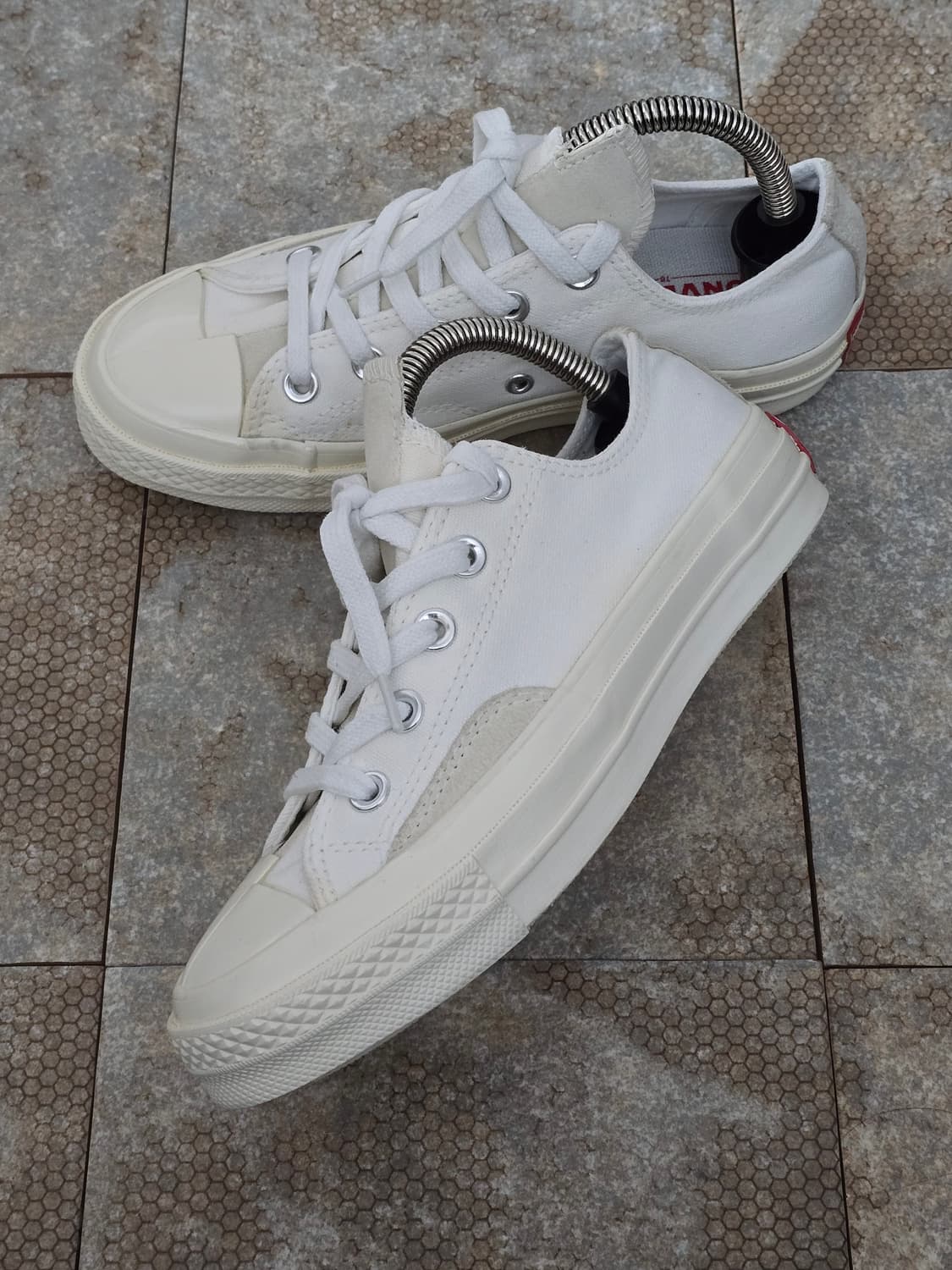 (220)컨버스 척 70 로우 라이벌 화이트 상품이미지3