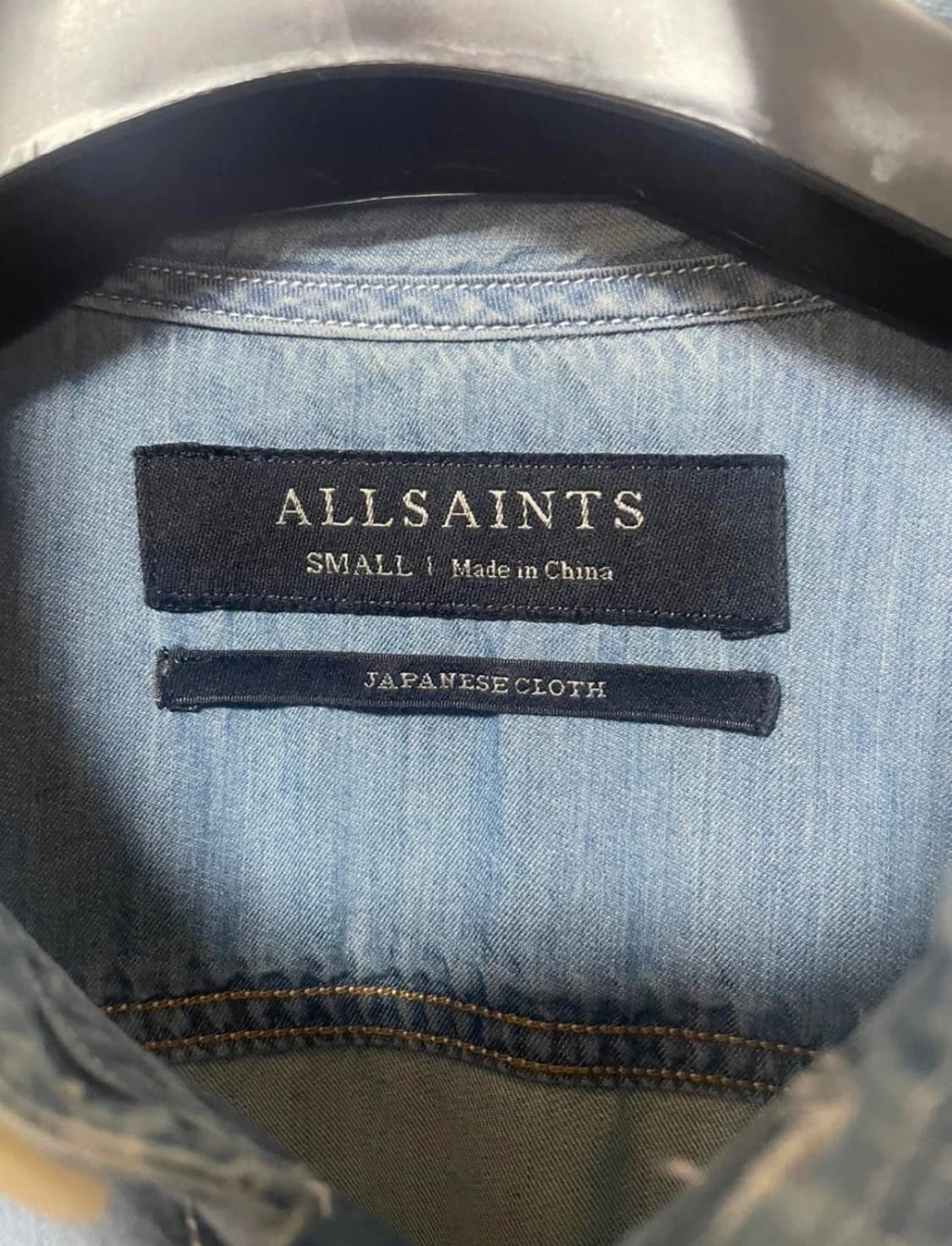 All saints 올세인츠 데님 셔츠 S 사이즈 상품이미지2