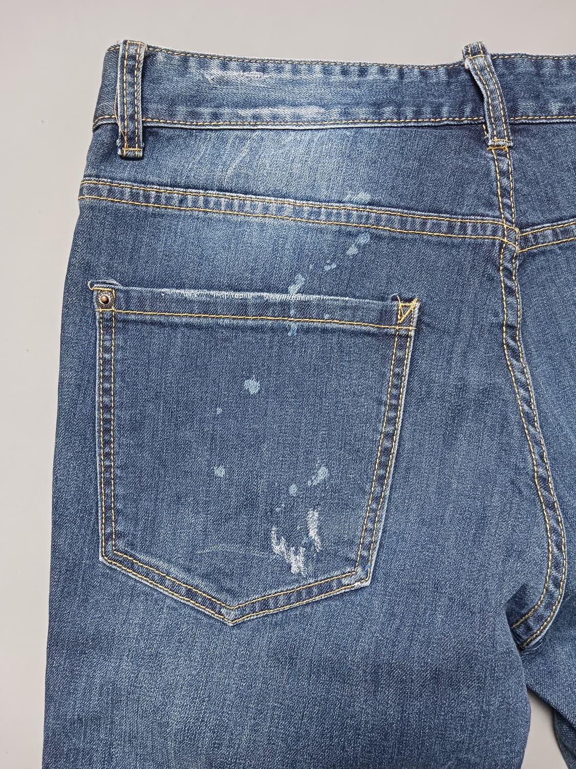 [48] 디스퀘어드2 페인트 디스워싱 슬림진 청바지 32 33 상품이미지8