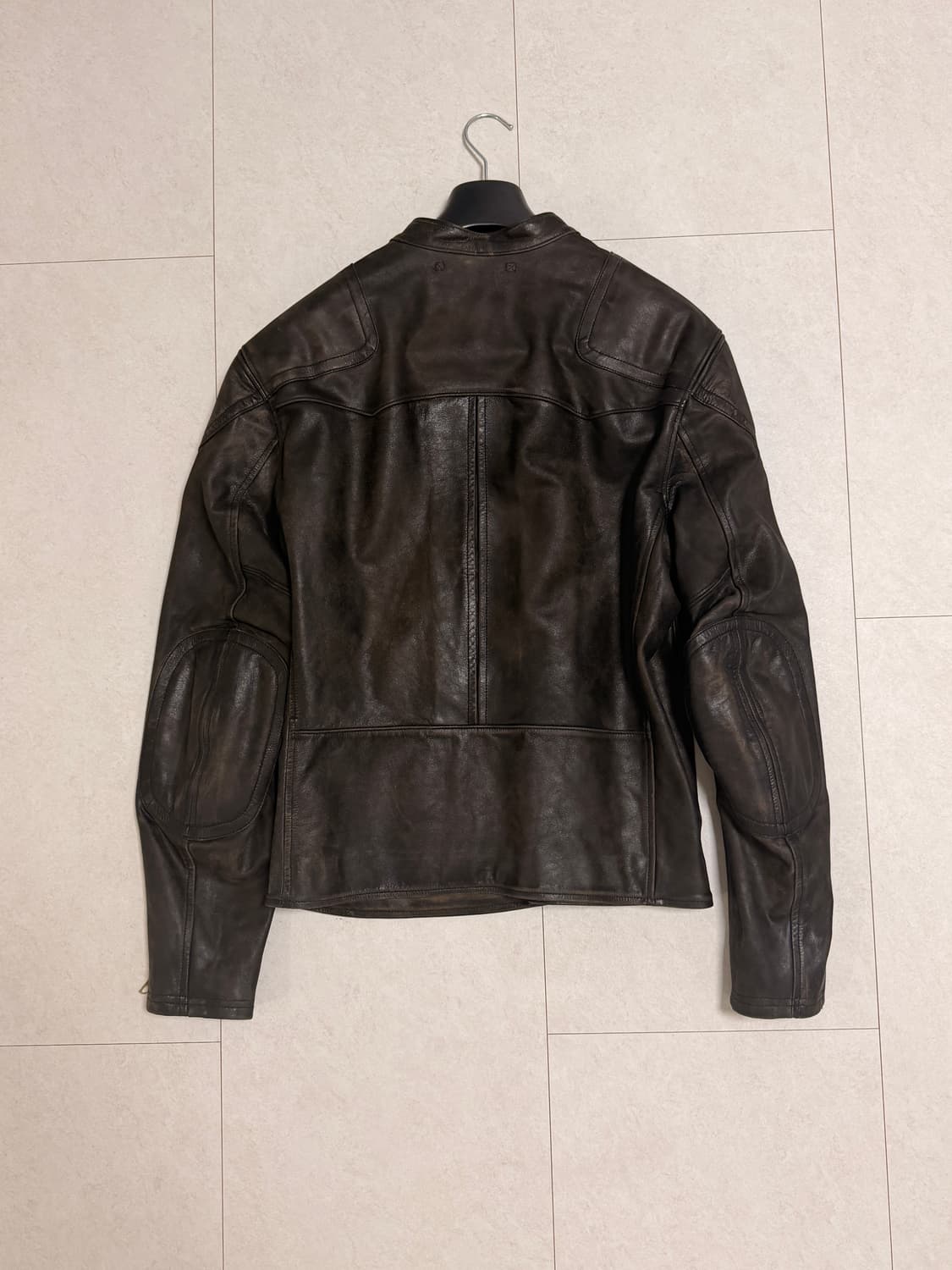 RRL (더블알엘) 싱글 모터사이클 레더 자켓 - L 사이즈 (새 제품) 상품이미지2