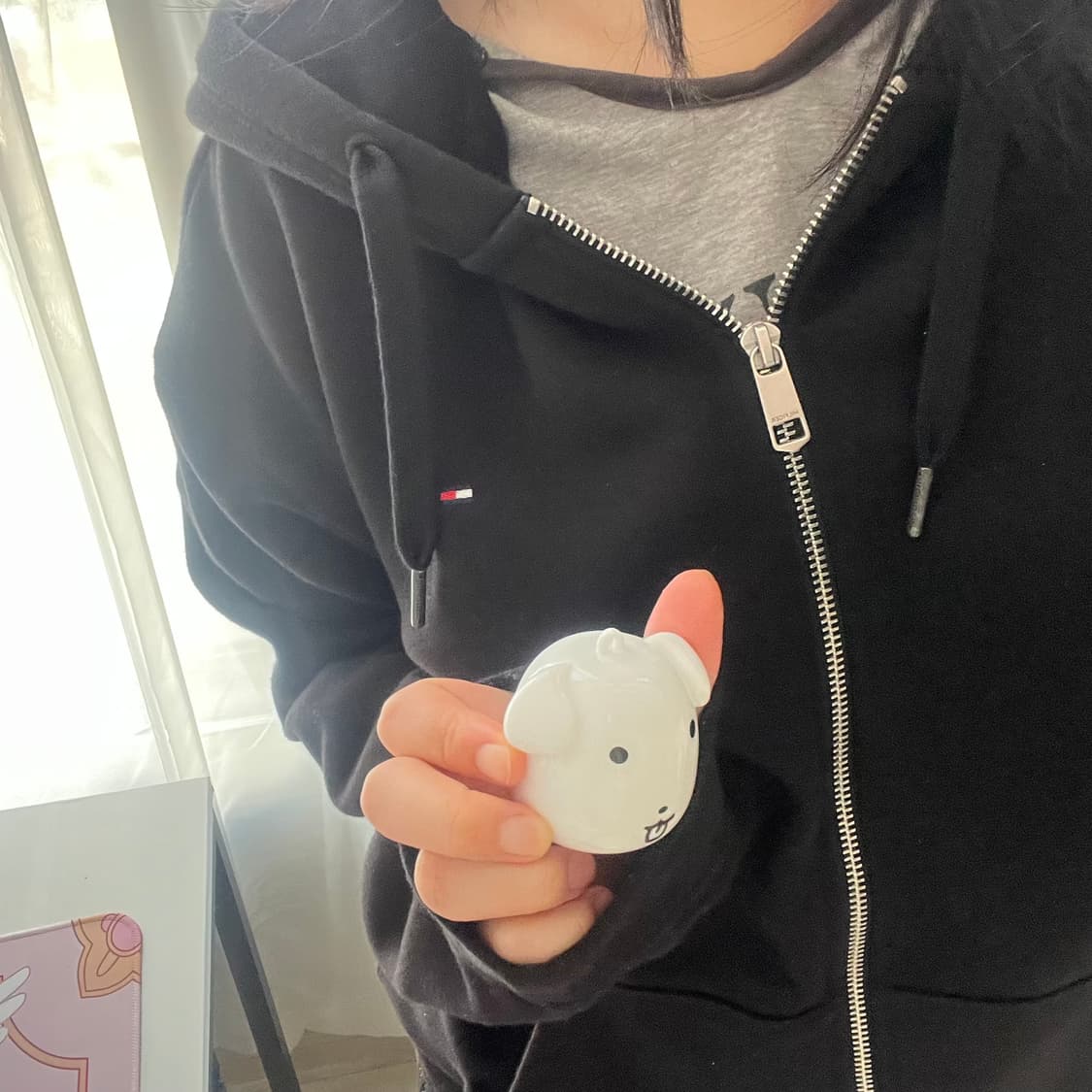 타미힐피거 기모 후드집업 상품이미지1