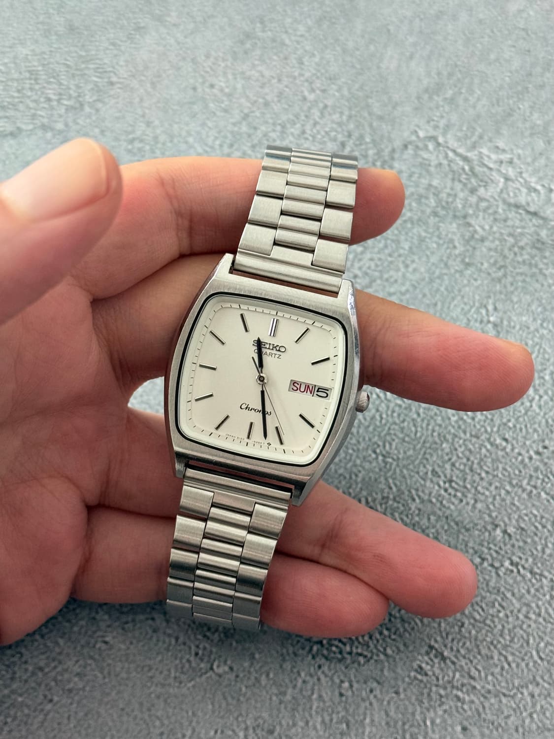  세이코 Seiko Chronos 스퀘어 데이 데이트 상품이미지2