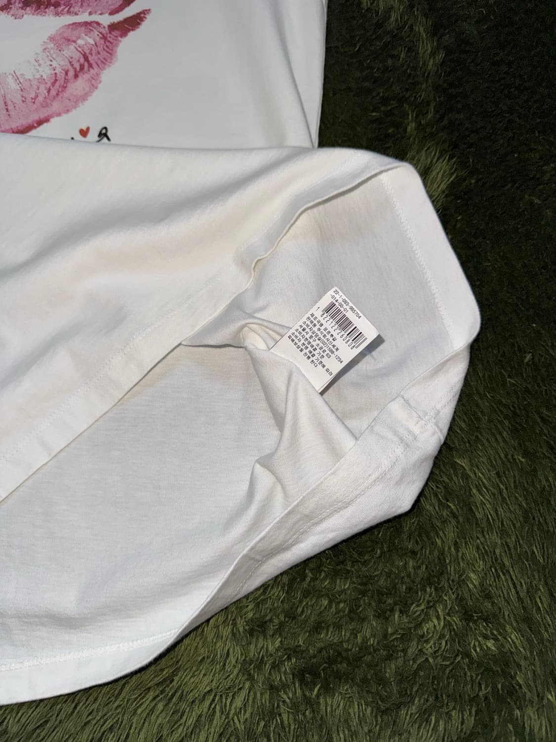 [S] Etre Cecile x Claudia Schiffer 립 티셔츠 상품이미지7