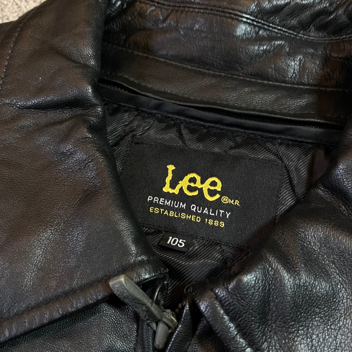 Lee 리 양가죽 자켓 상품이미지3