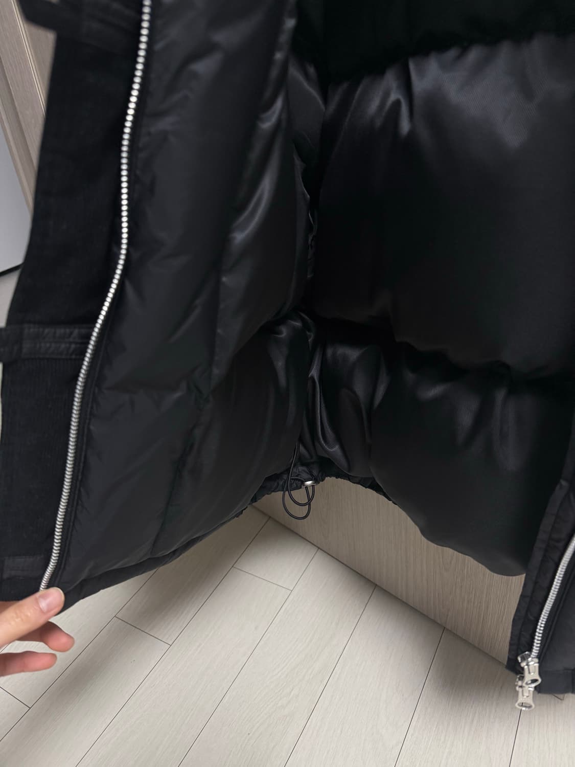 KLEAN 클린 Raf 다운 패딩 블랙 상품이미지6