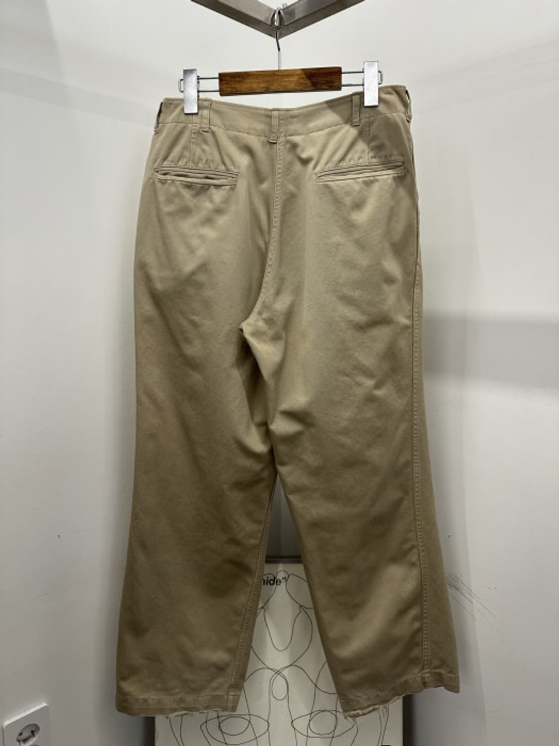 CAP CLOTHING_ 40's officer chino pants  상품이미지4