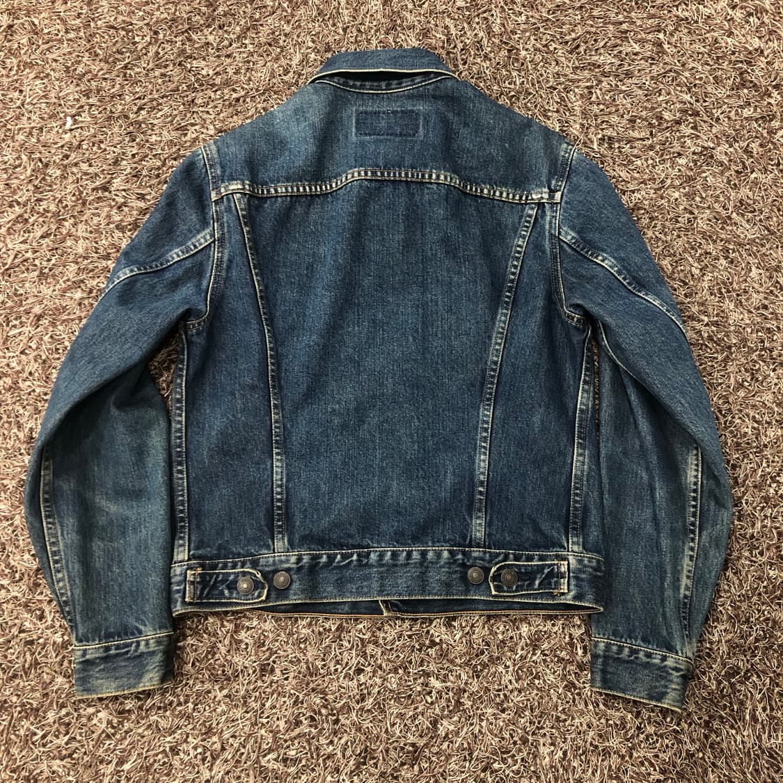 리바이스 재팬 90s 데님 트러커 자켓 W7505 상품이미지4