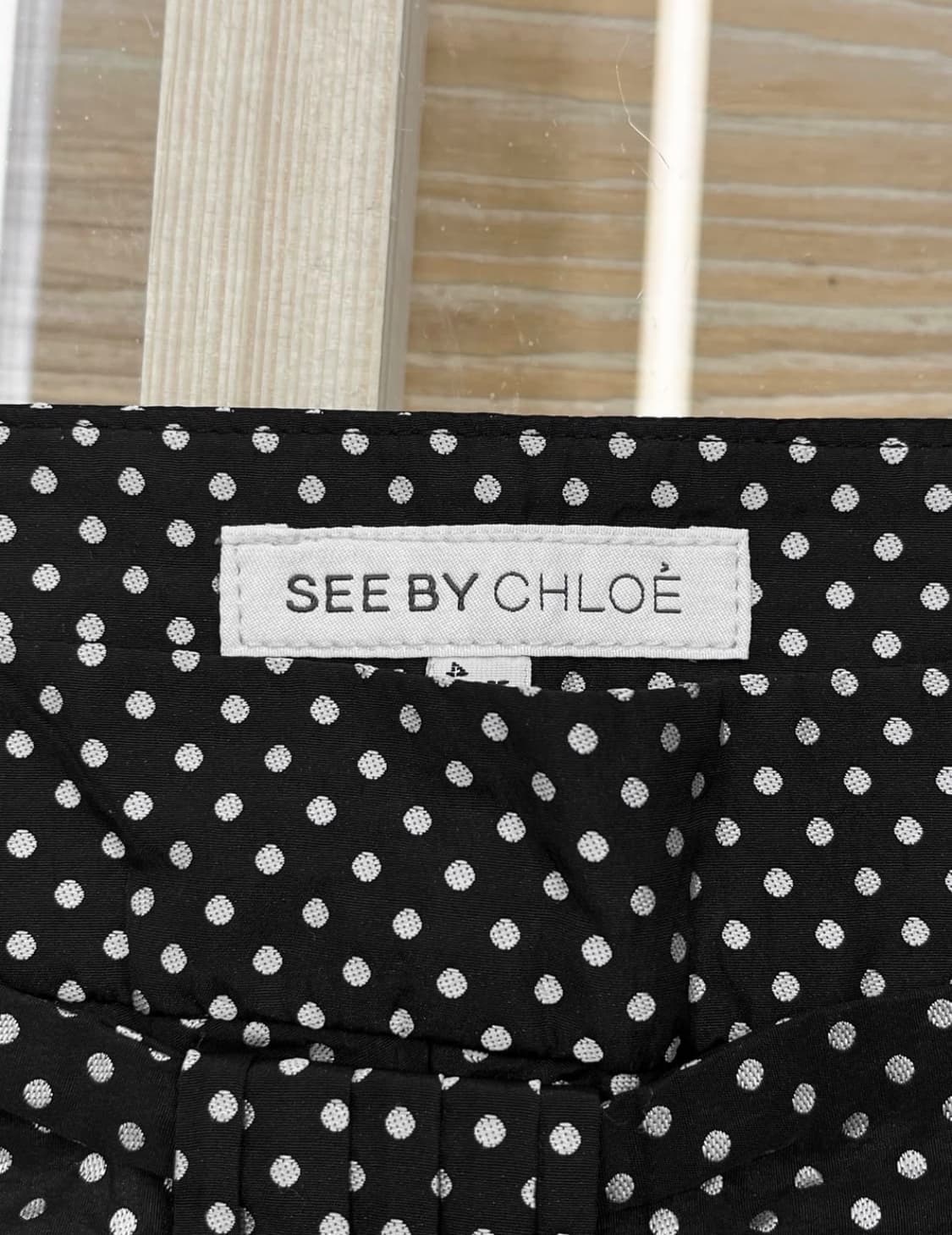 씨바이 끌로에 빅 리본 폴카 도트 쇼츠 상품이미지5