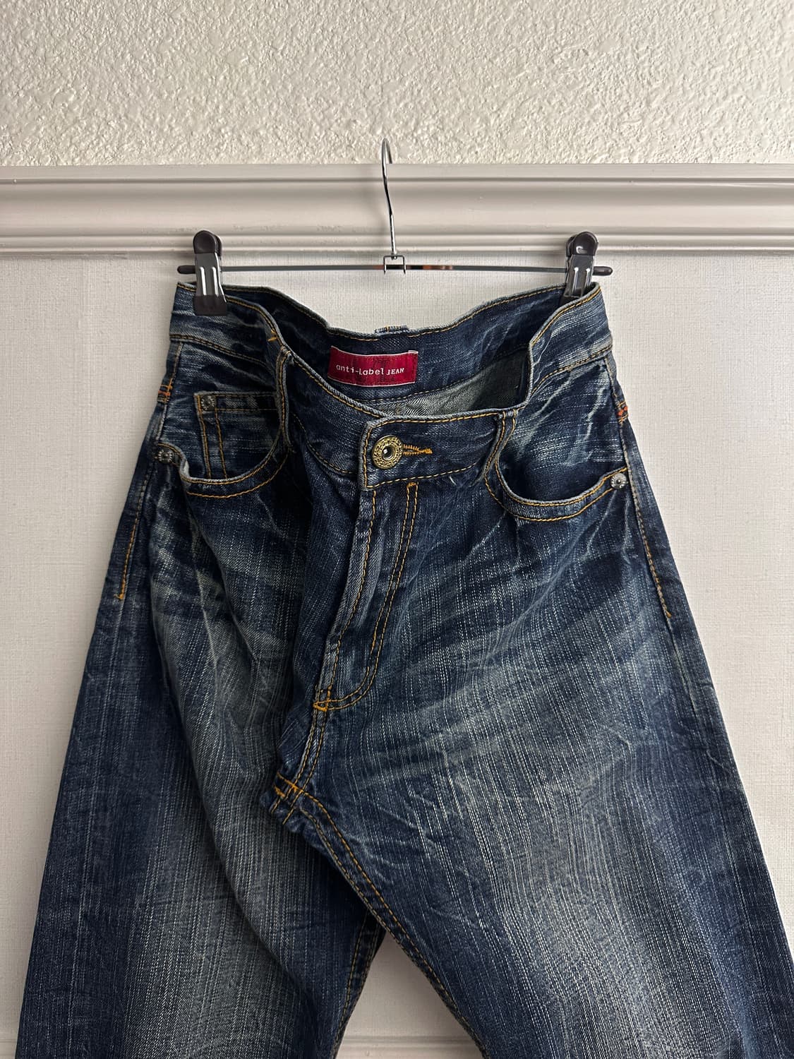 Anti-Label Jean 리프드 포켓 &워시드 진 상품이미지8