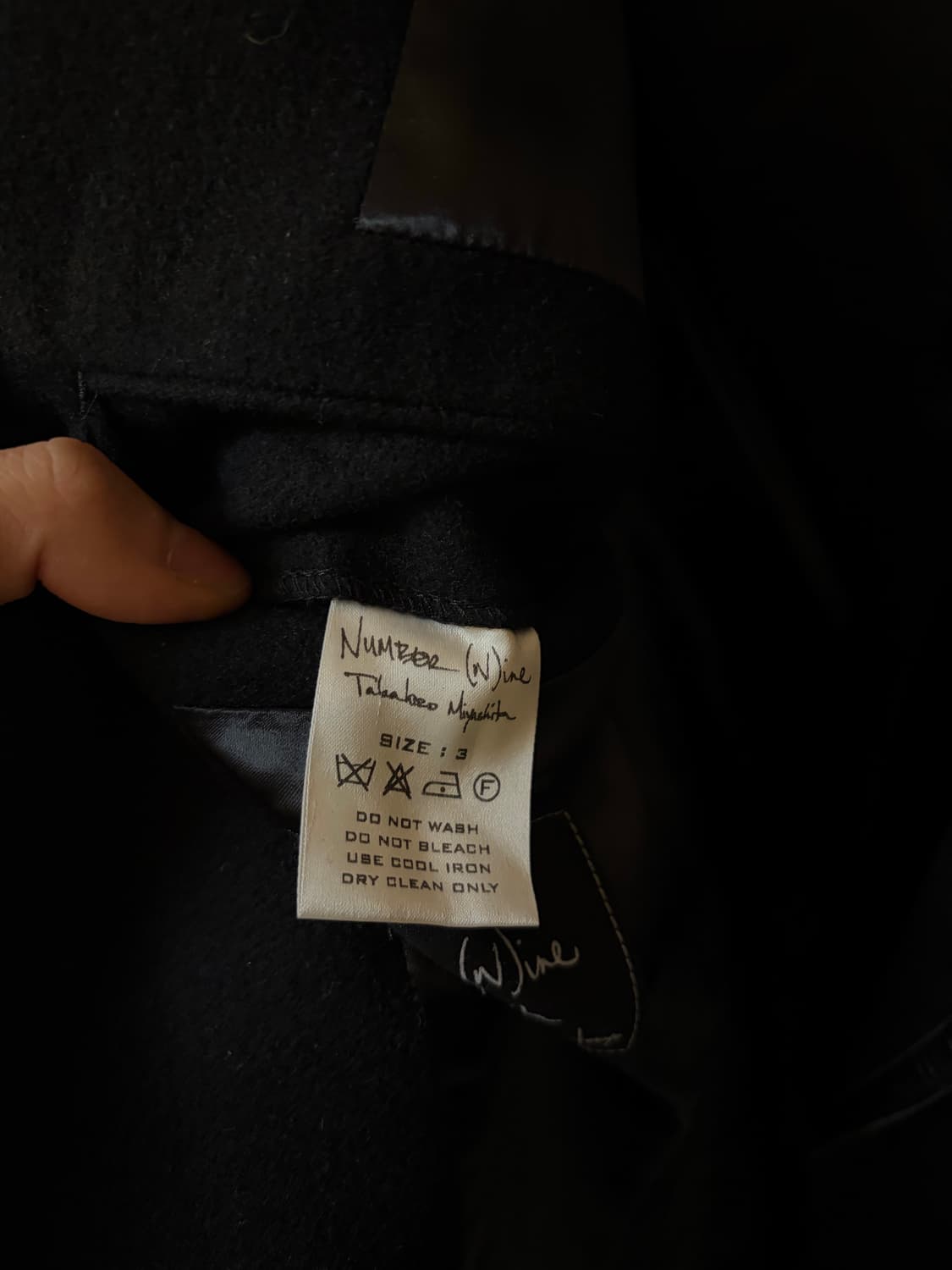 Number nine 넘버나인 04AW 하트 앤 티어 자켓 상품이미지5