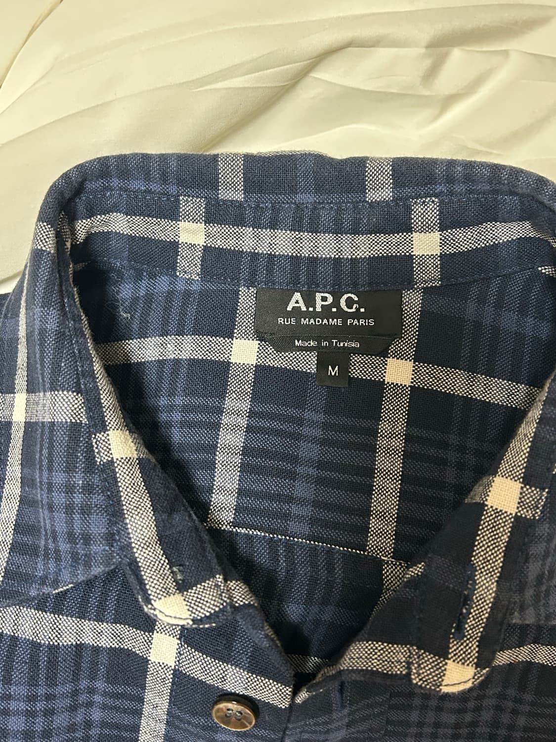 아페쎄 a.p.c. 체크셔츠 상품이미지3