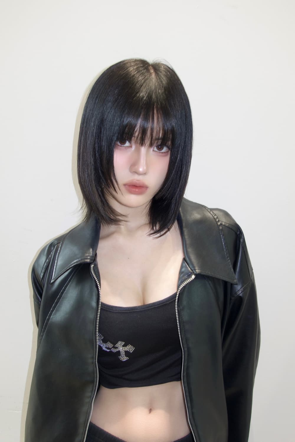 롬위 고스 크로스십자가 큐빅 나시 상품이미지3