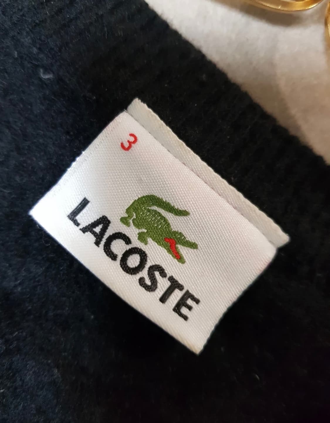 정품 라코스테 크롭 니트. 55~66 상품이미지3