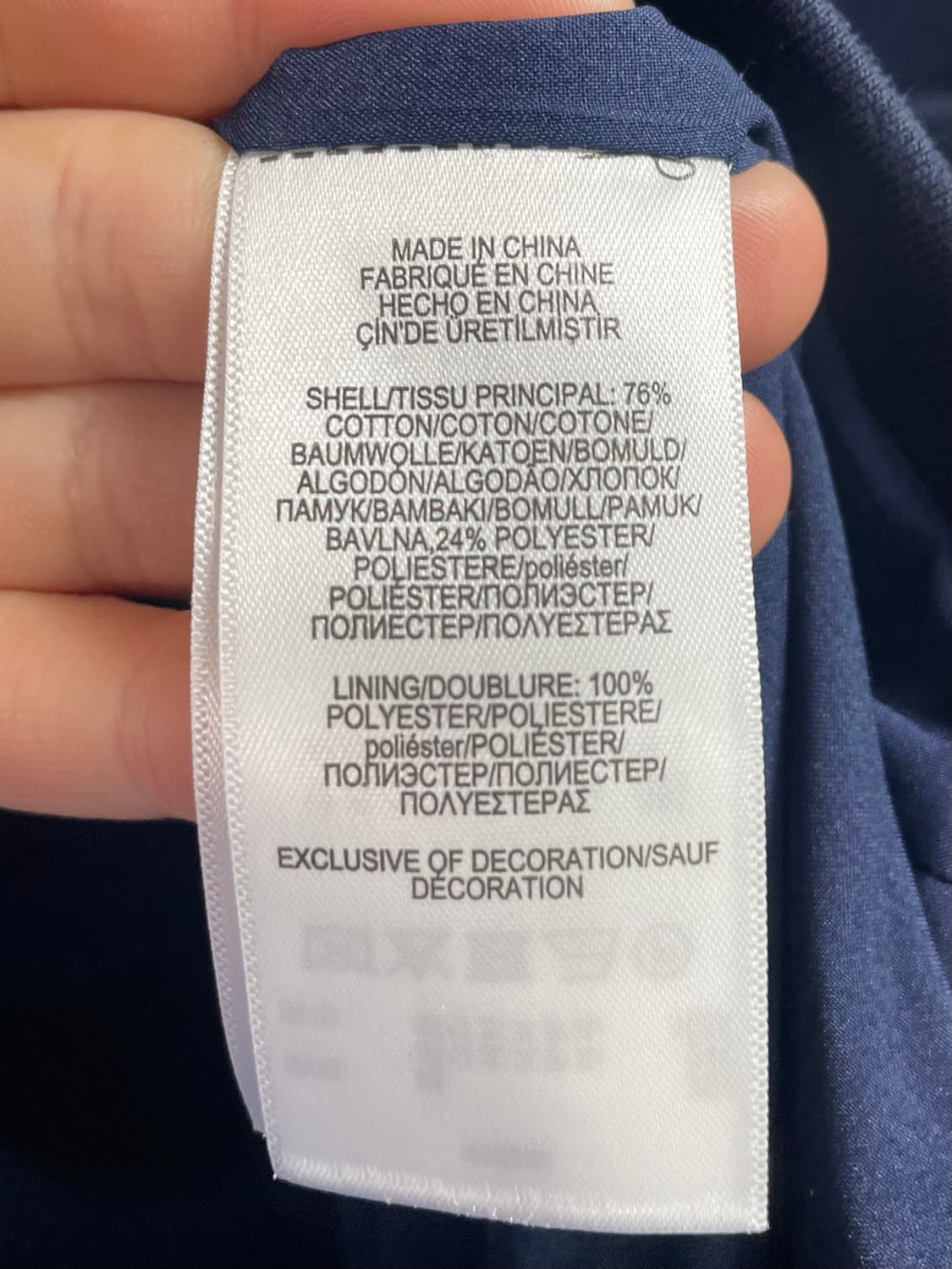 (새제품) 폴로 랄프로렌 코튼 금장 블레이저 자켓 (on.331)   상품이미지8