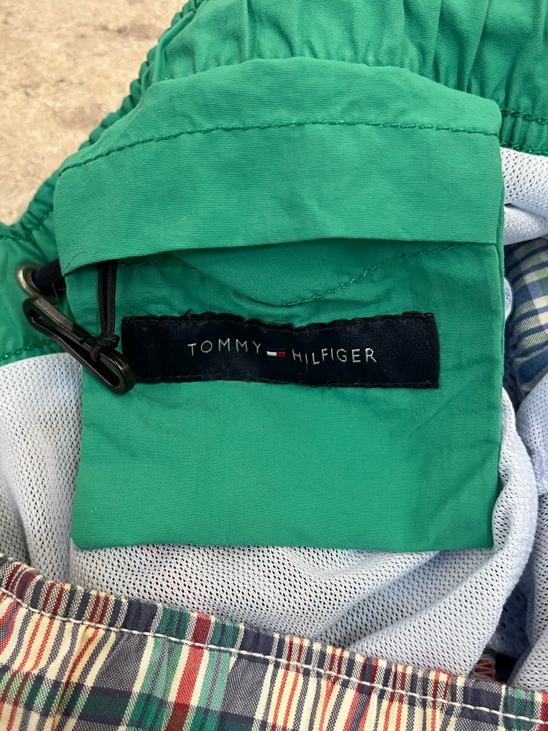 타미힐피거 패치워크 하프 팬츠 S #csz4143 상품이미지4