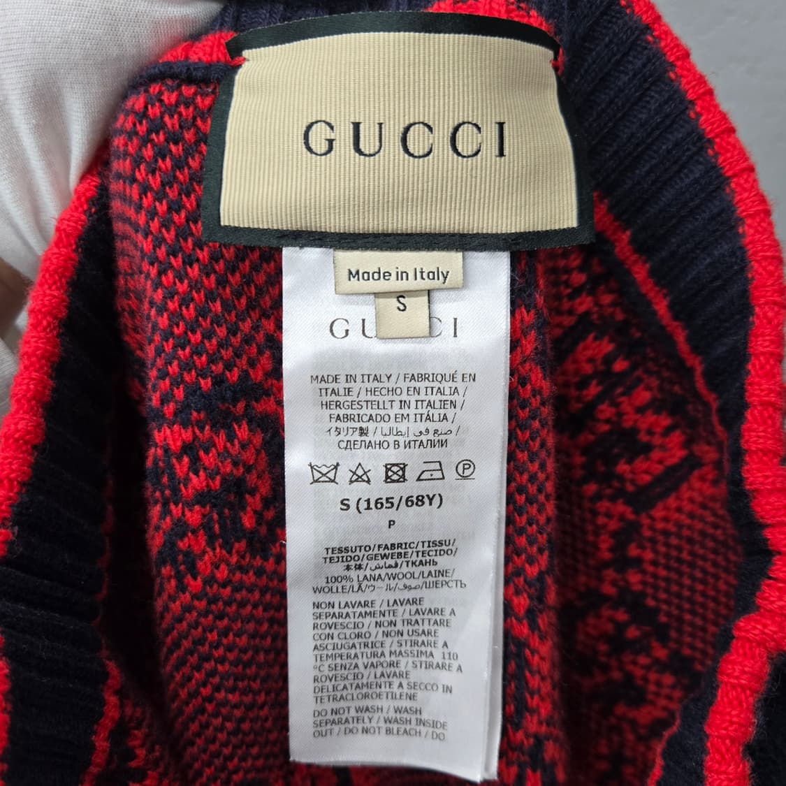 백화점판 / 구찌 GG 자카드 부클레 금장 니트 스커트 셋업 여성S 상품이미지8