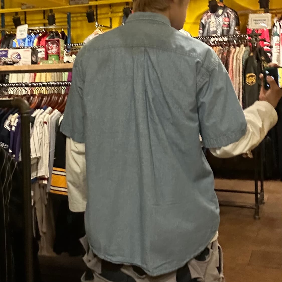 [HI] 칼하트 데님 반팔셔츠 상품이미지5