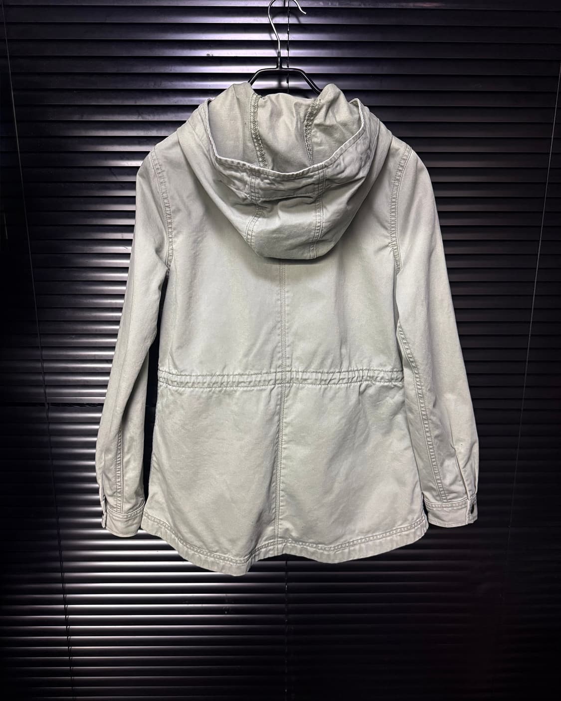 리바이스 민트 면 코튼 워시드 워크 자켓 후드 야상 개파카 피쉬테일 헌팅 상품이미지5