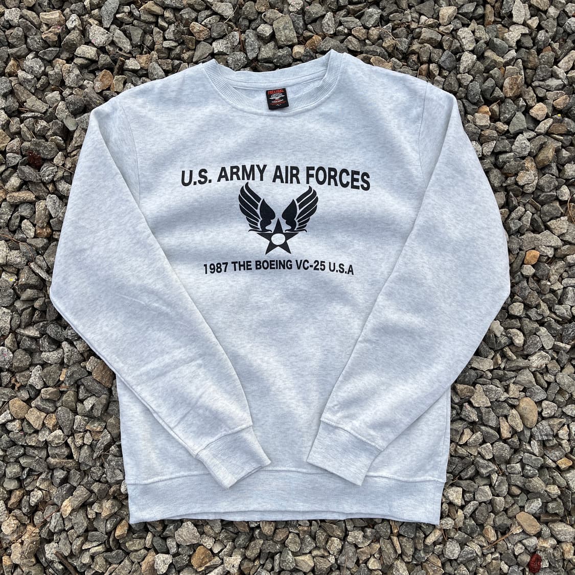 FREESUAL 빈티지 밀리터리 스웻(실측확인) 상품이미지1