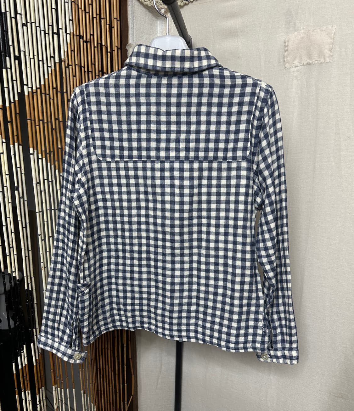 unus entil check shirt 상품이미지2