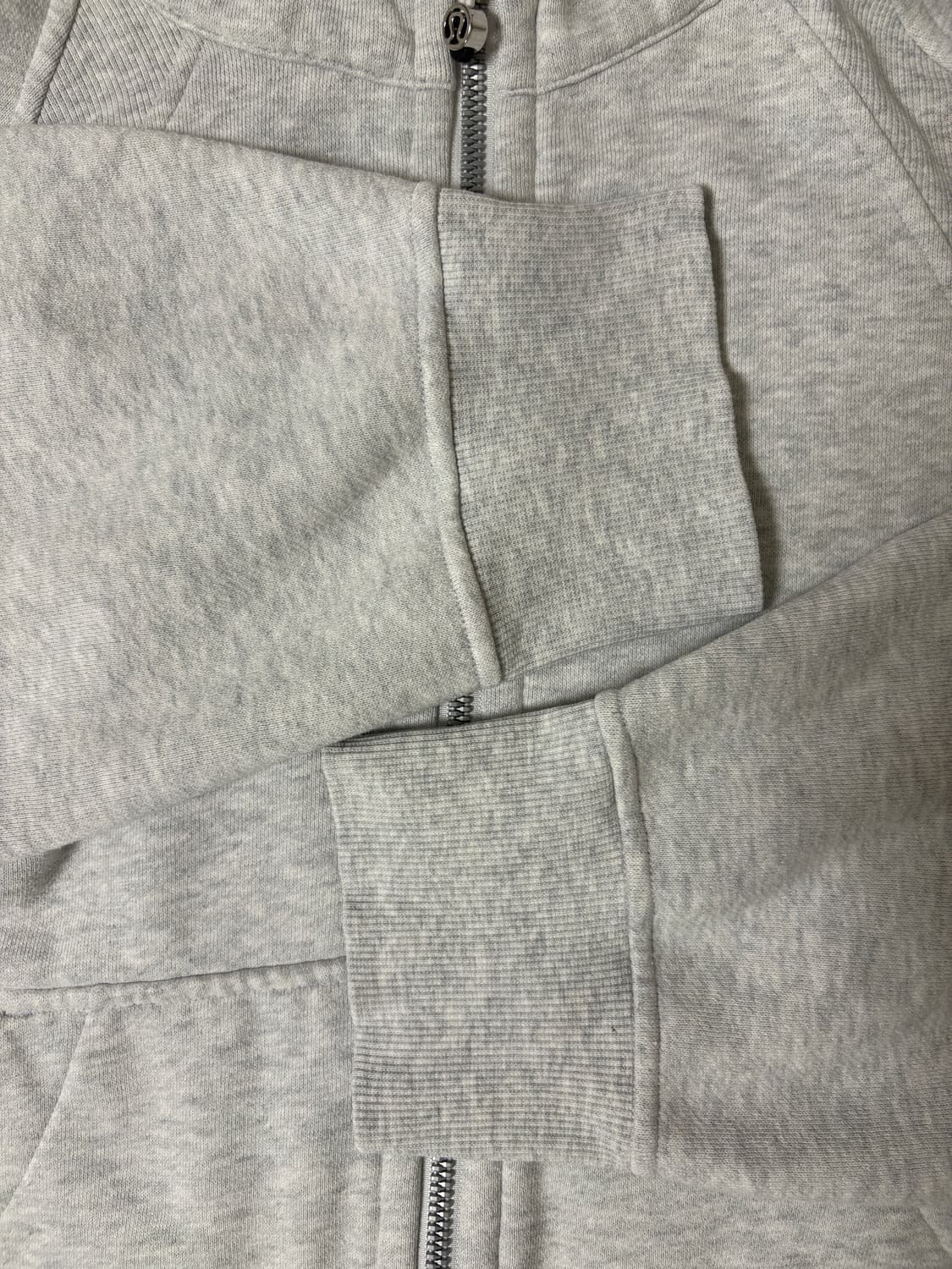 룰루레몬 스쿠바 오버사이즈드 후드집업 라이트 그레이 ML 상품이미지5