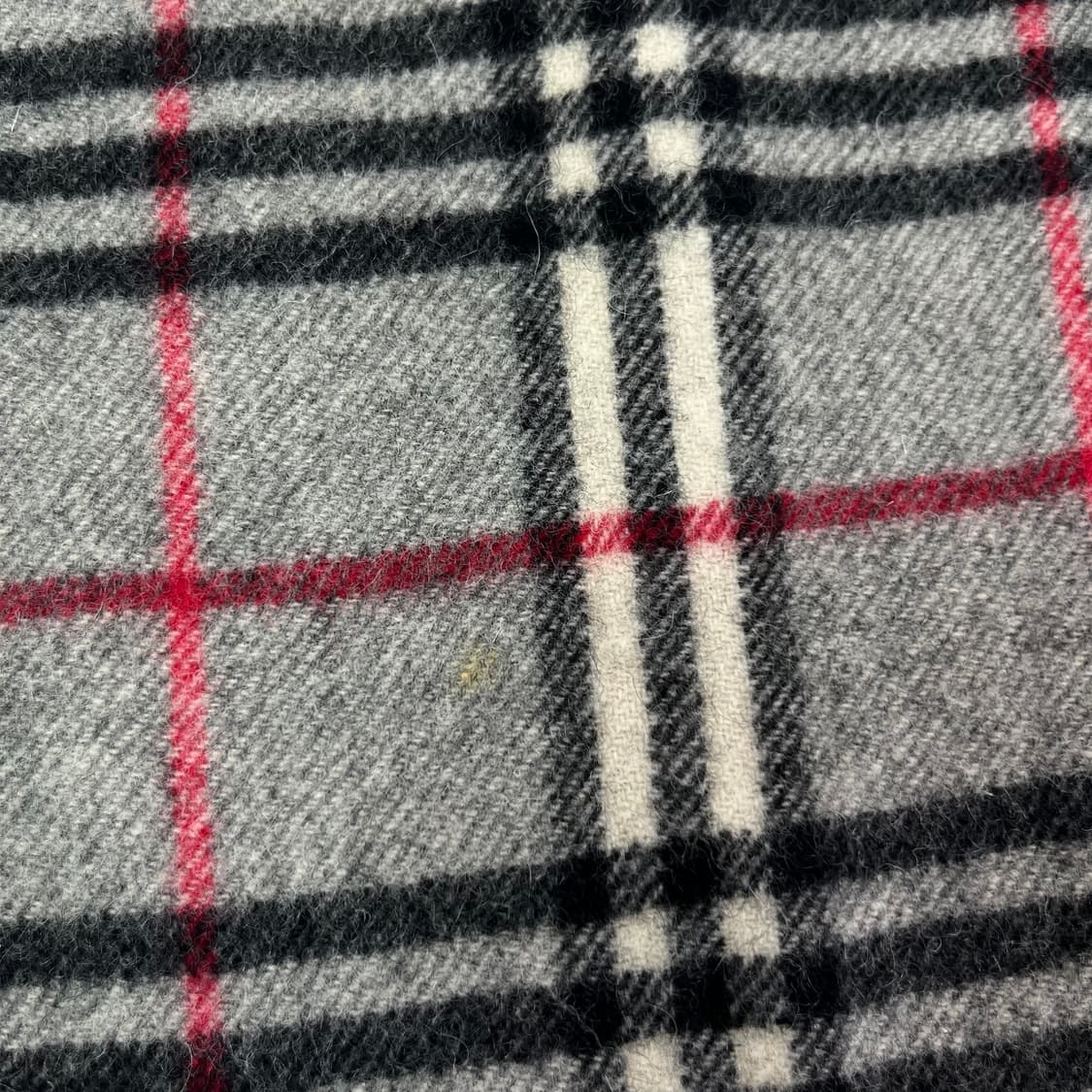 버버리 노바체크 그레이 램스울 머플러 상품이미지4