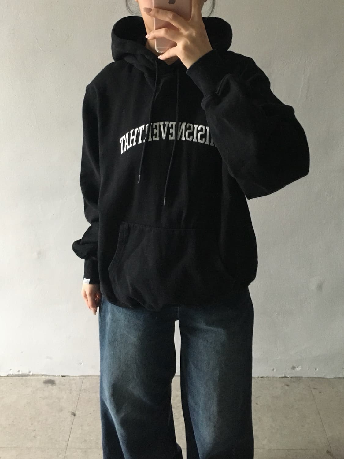 디스이즈네버댓 스펠 후드티 상품이미지1