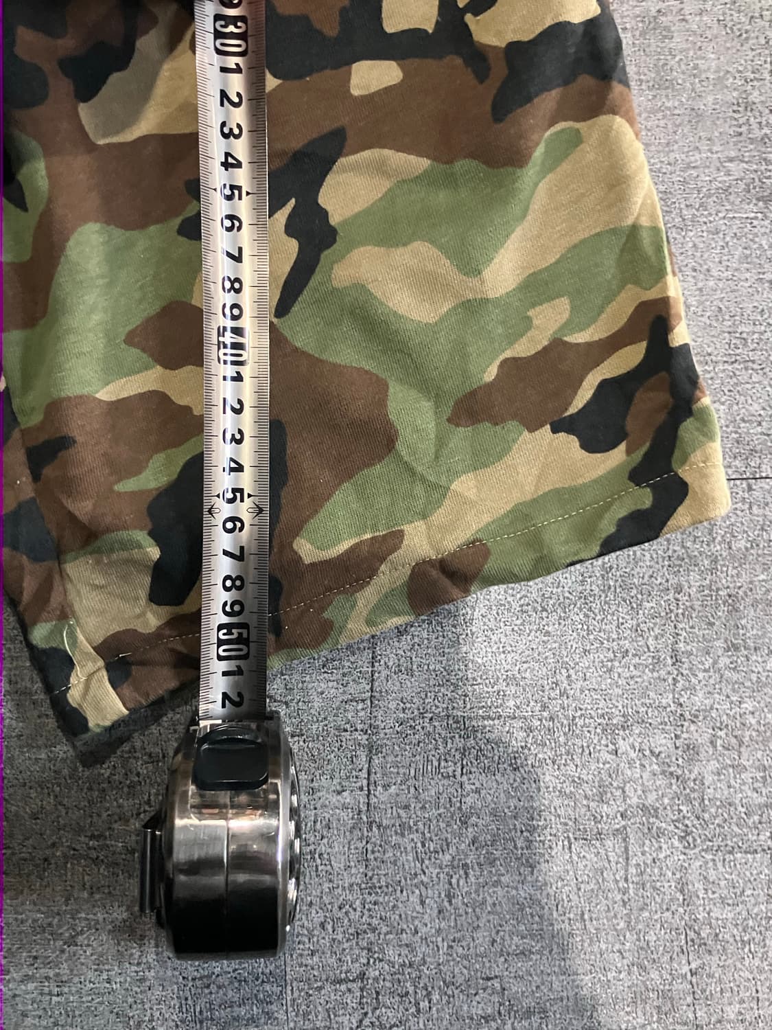 Gu 구 올드스쿨스트릿 밀리터리 카모 하프팬츠 반바지 상품이미지3