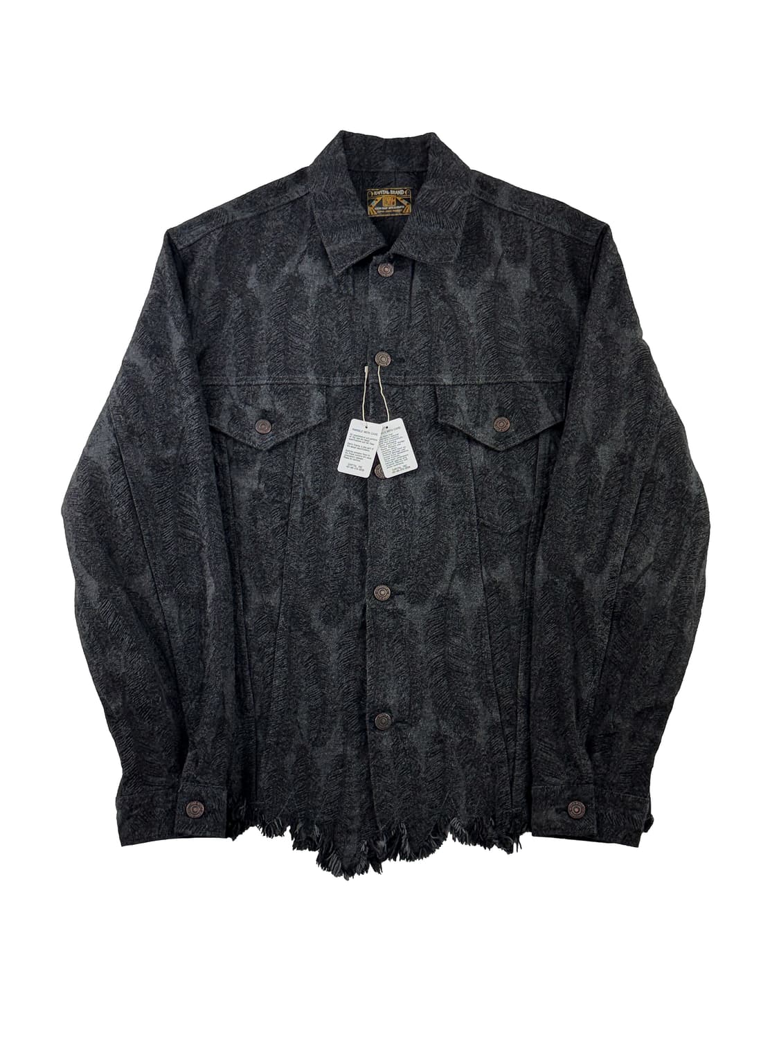 캐피탈 12온즈 맥파이 데님 3세대 자켓 블랙 (새상품) 상품이미지1