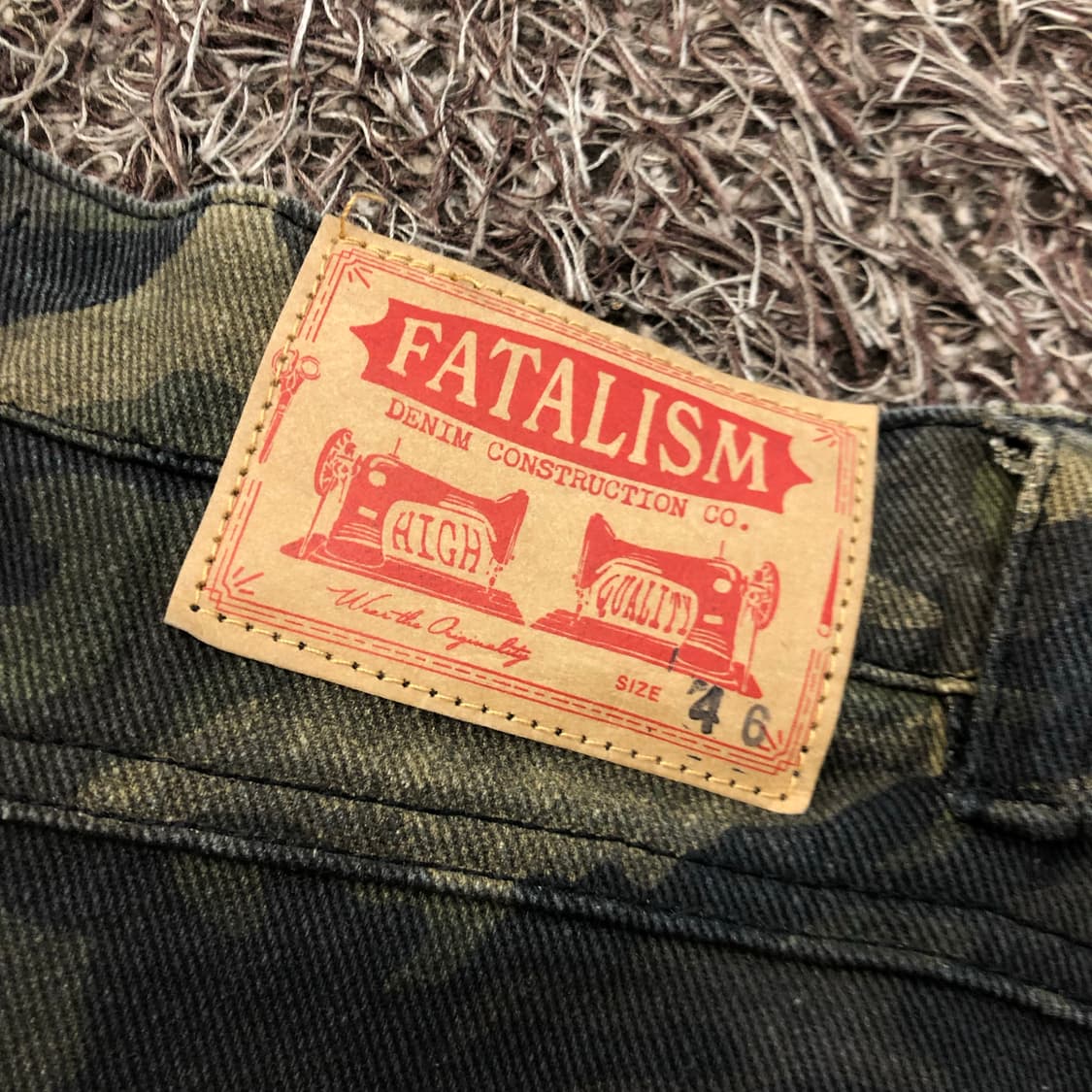 페이탈리즘 카모 카고 팬츠 상품이미지5