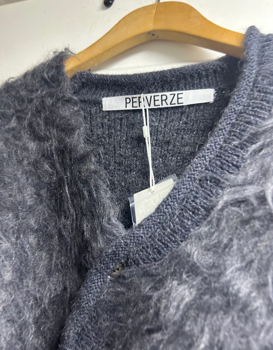 퍼버즈 크롭 니트 가디건 상품이미지4