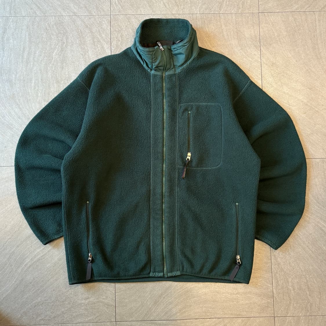 90s 90년대 미국 생산 파타고니아 그린 신칠라 자켓 상품이미지1