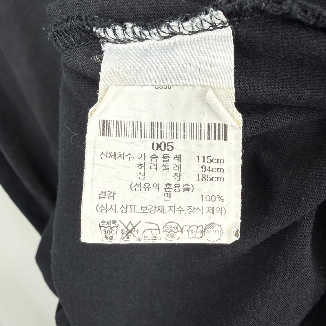 (2XL) 매종키츠네 폭스헤드 반팔 티 블랙 상품이미지4