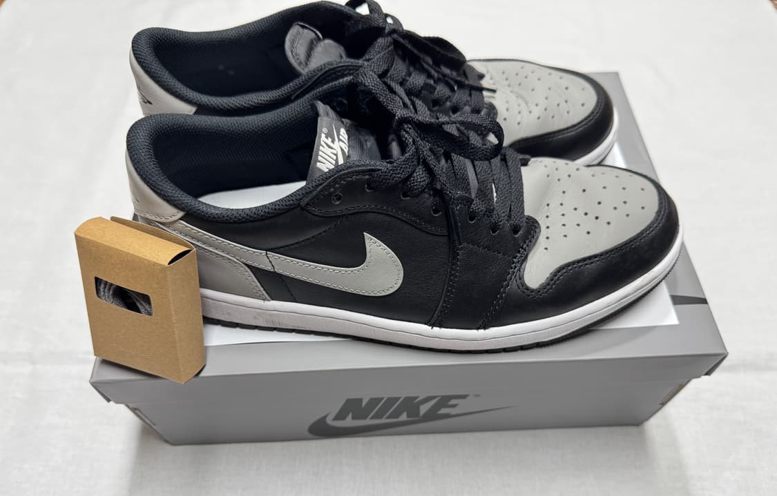 조던 1 레트로 로우 OG 쉐도우 / 285사이즈 / 5회미만 착용 상품이미지1