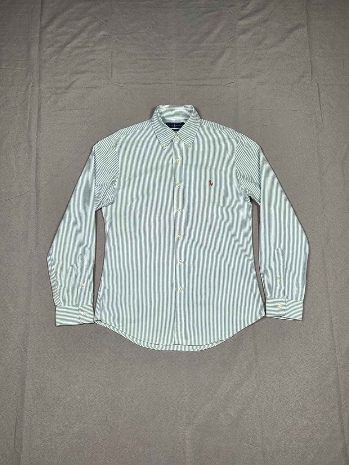 [폴로 랄프로렌] 슬림핏 스트라이프 코튼 셔츠 | S00098 상품이미지1