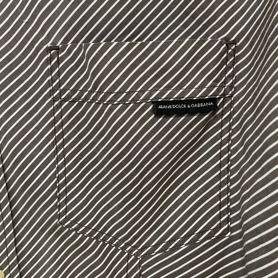 brown stripe shirts 상품이미지4