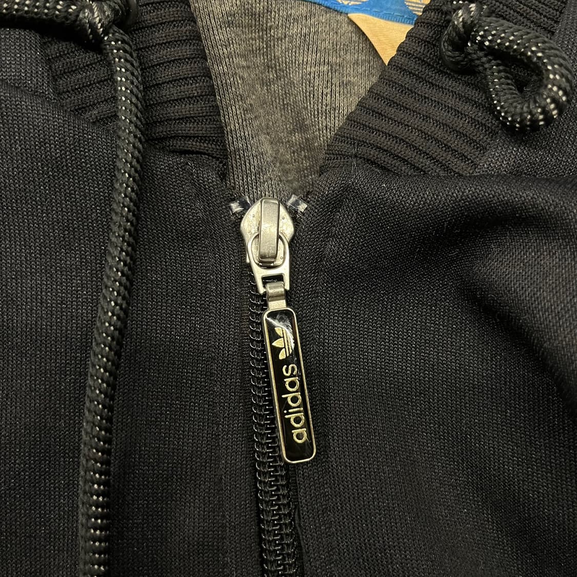 아디다스 올블랙 후플 플락 져지 후드집업 95 상품이미지10