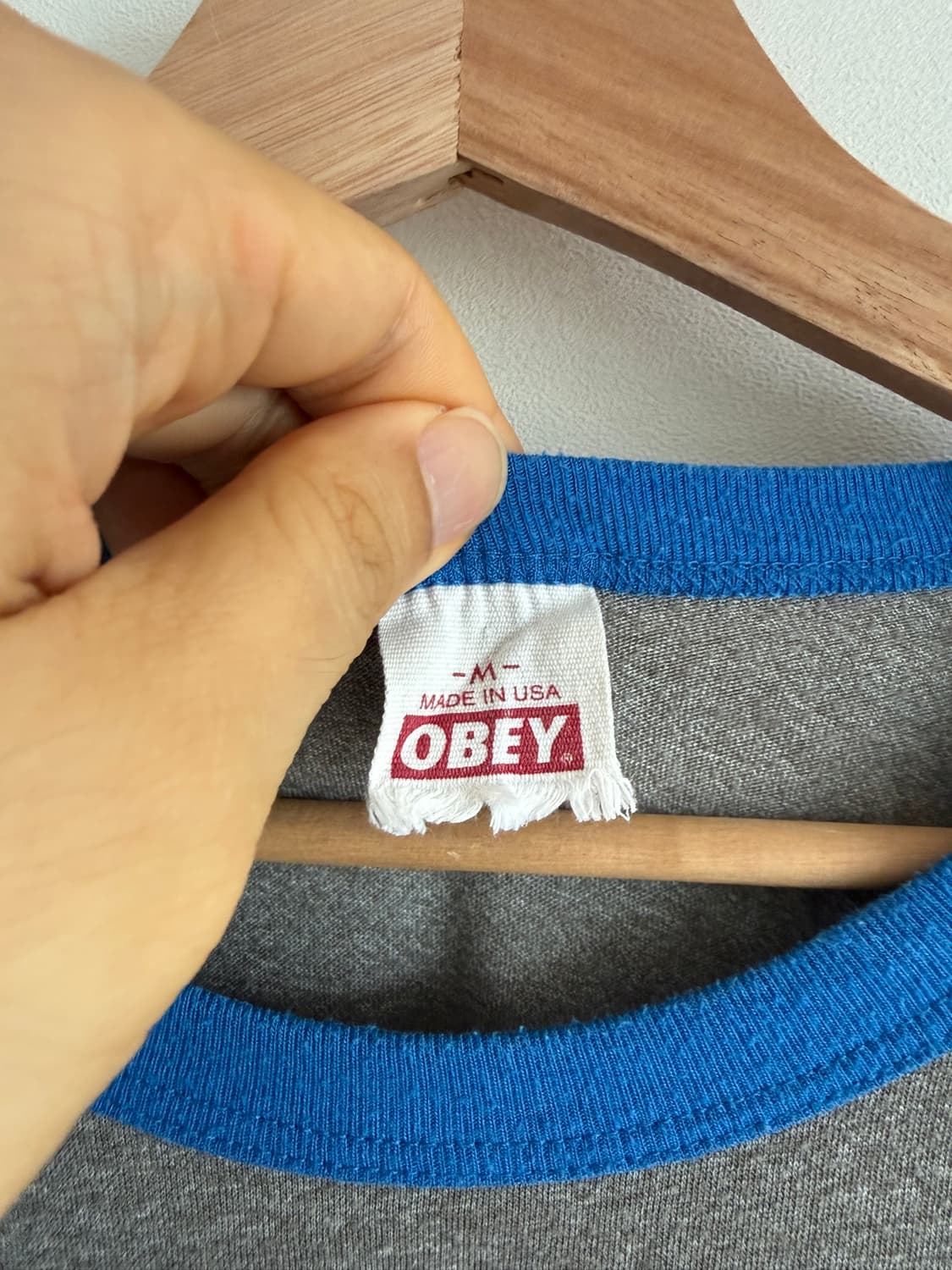올드 오베이(OBEY) 나그랑 티셔츠(U.S.A) 상품이미지6