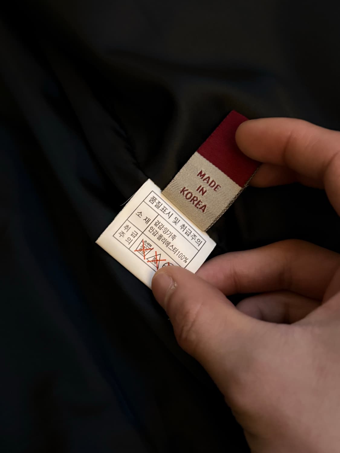빈티지 바이커 램스킨 자켓 상품이미지7