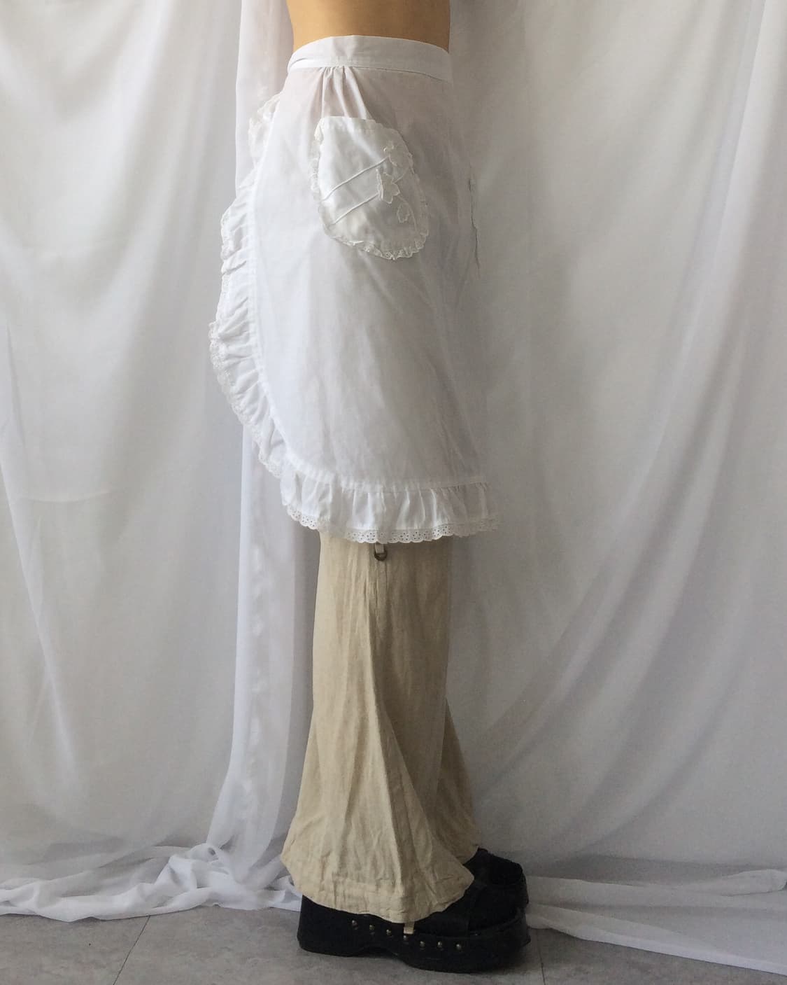 Frill apron 상품이미지5