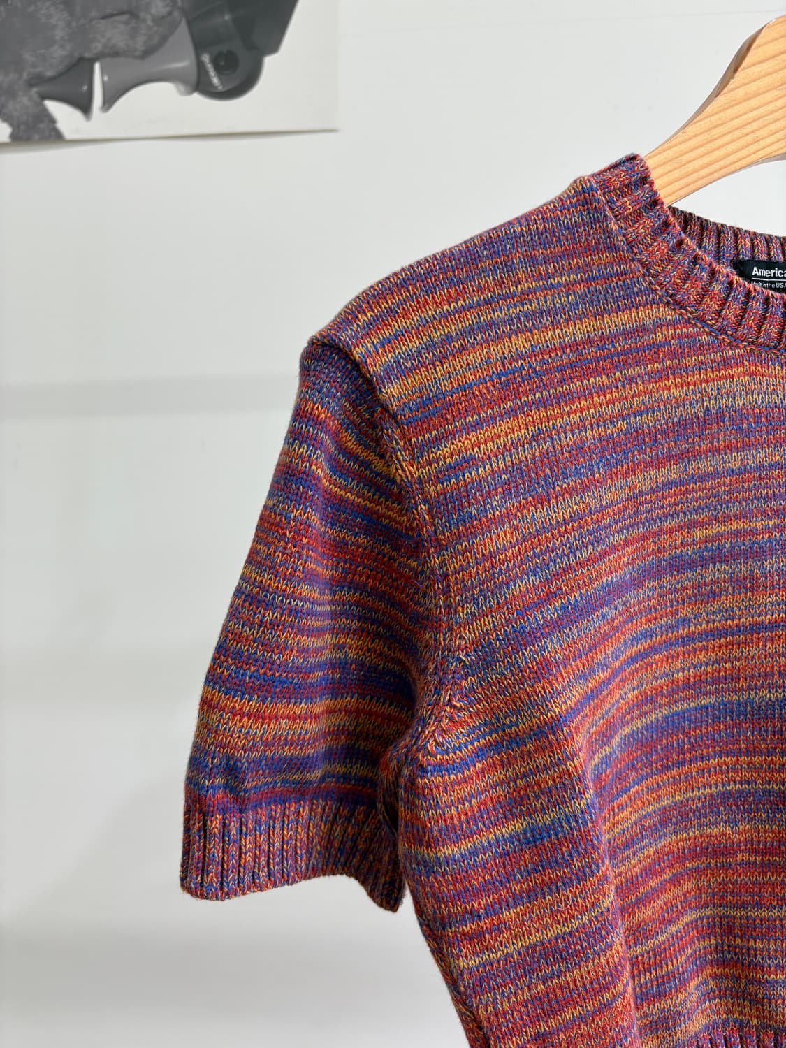 AMERICAN APPAREL (Made in USA) 니트반팔 상품이미지3