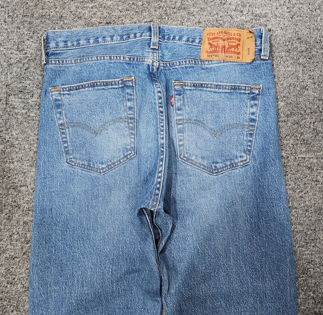 리바이스 501'93 스트레이트 데님 팬츠 청바지 33x30 상품이미지4