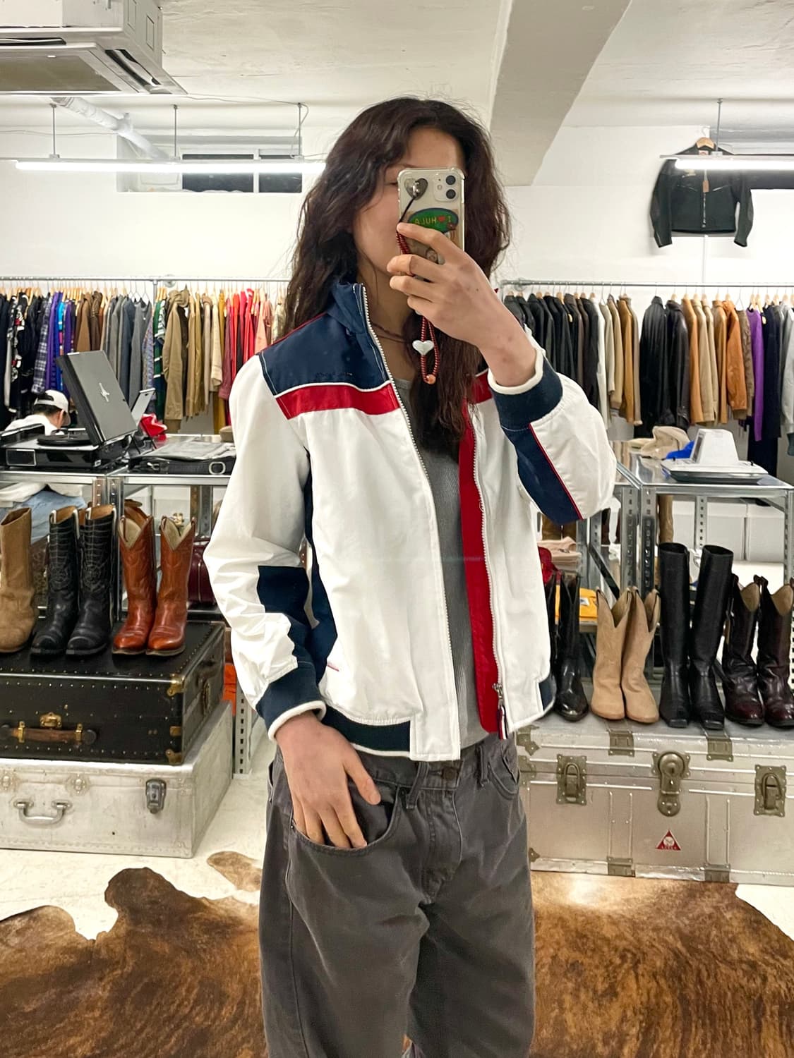 TOMMY HILFIGER wind breaker 타미 힐피거 성조기  상품이미지9