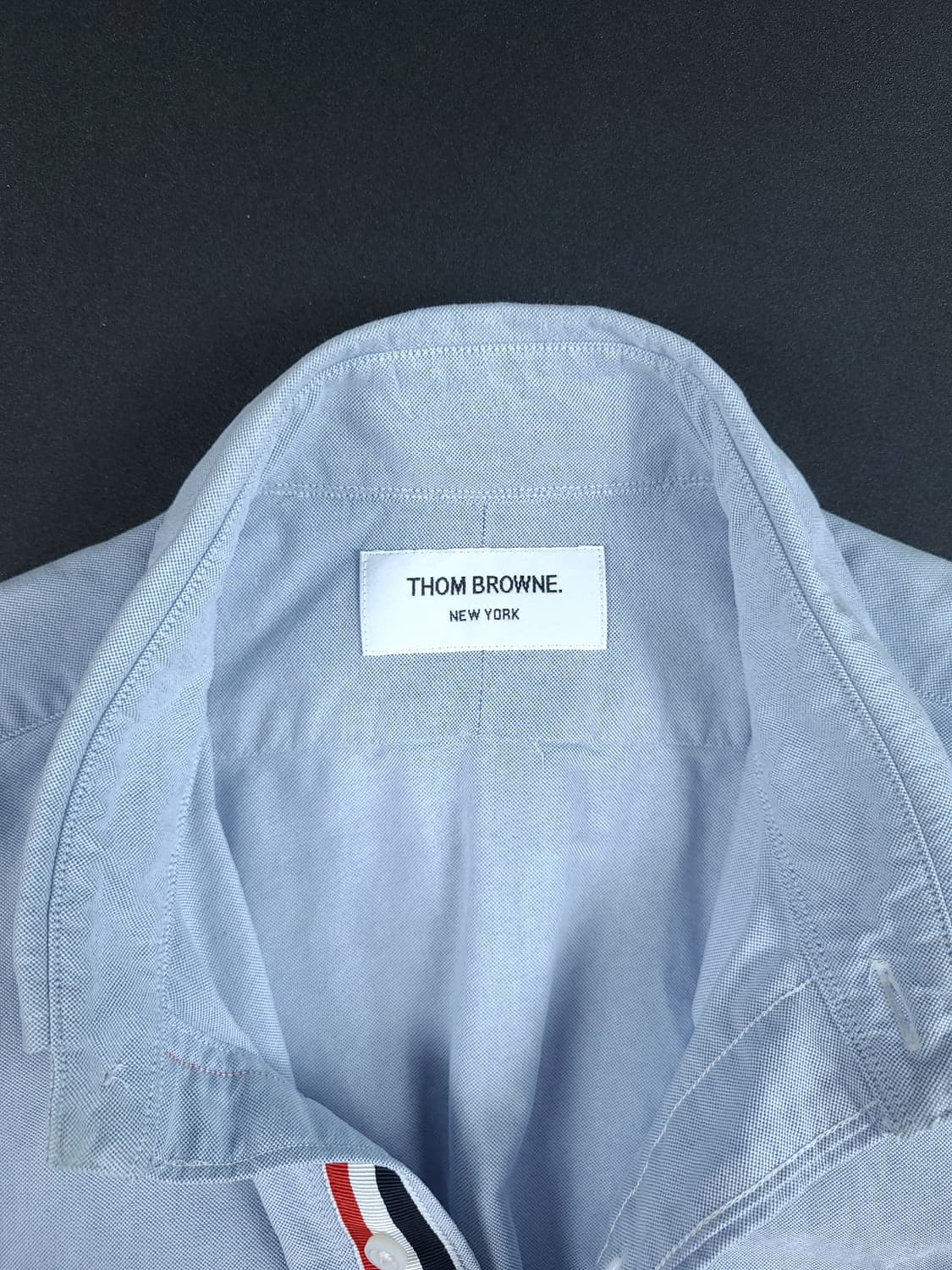 톰브라운 히든삼선 옥스포드 셔츠 상품이미지5