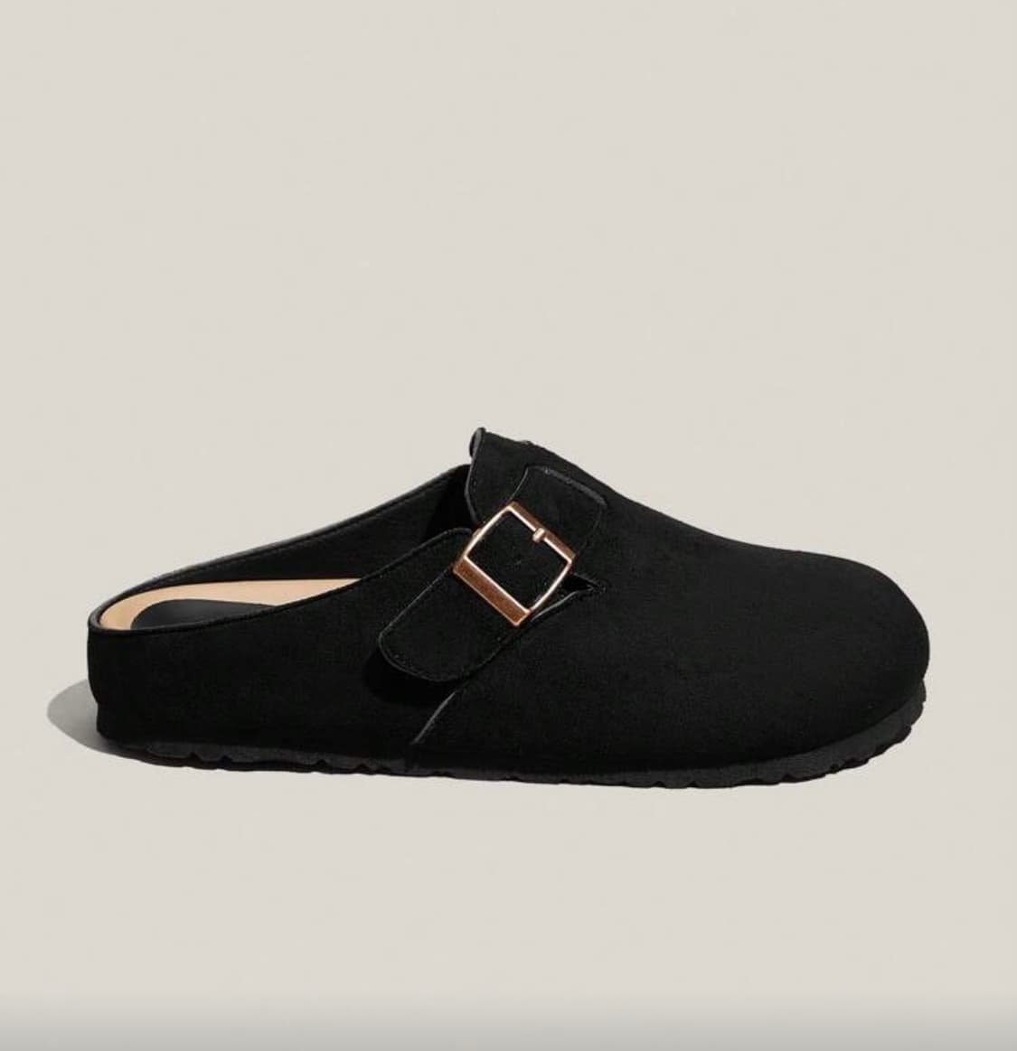 새상품 블랙 스웨이드 버클 슬립온  235 상품이미지1