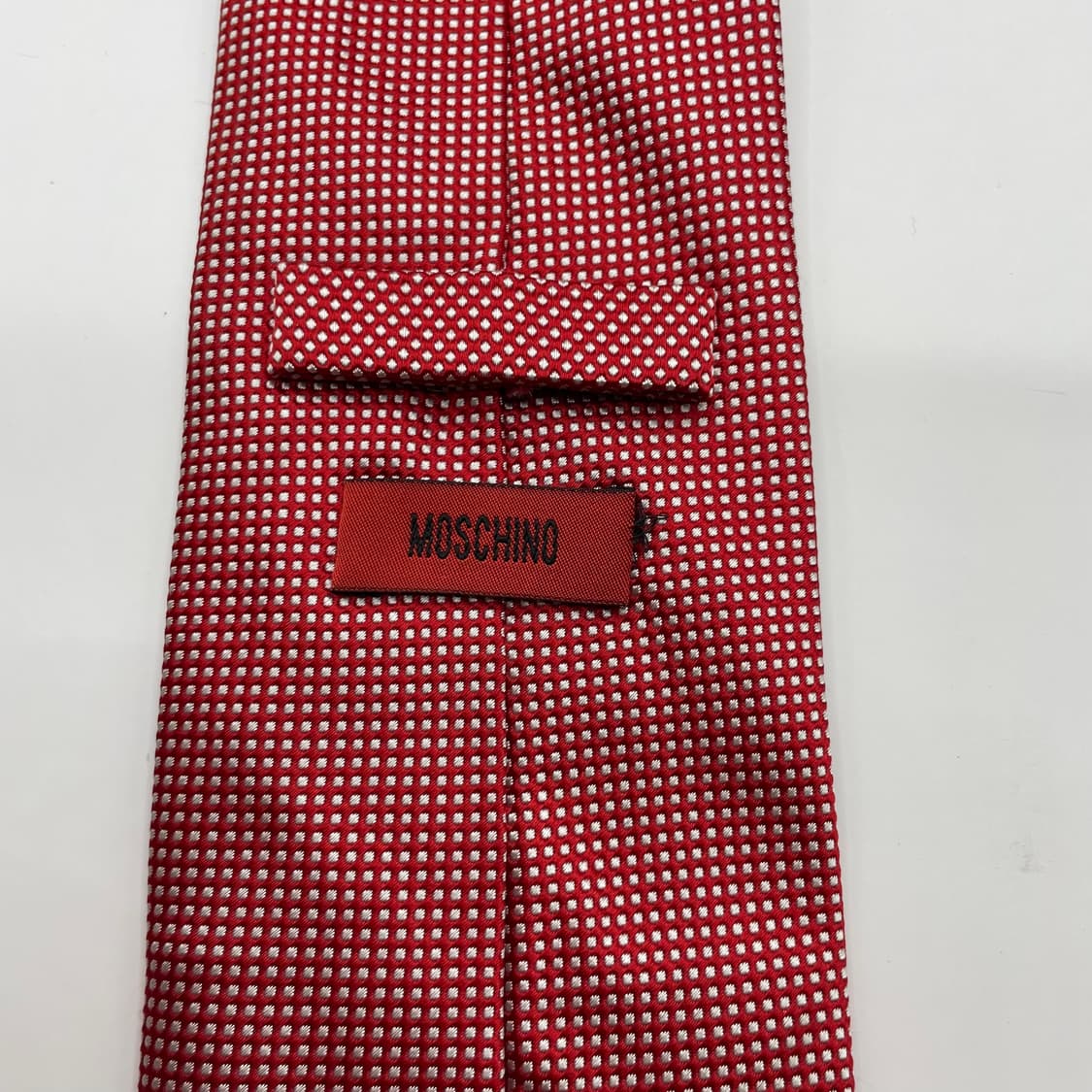 695) (MOSCHINO) 모스키노 패턴 넥타이 상품이미지5