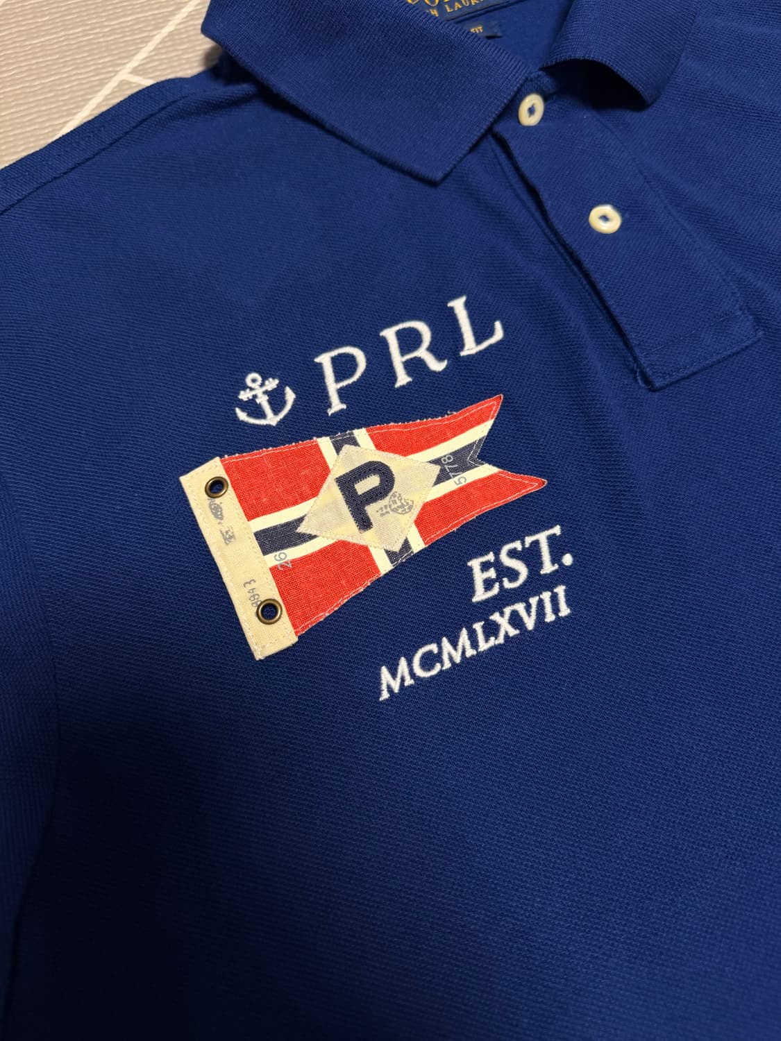 폴로 빅포니 노르웨이 반팔 럭비티 네이비 상품이미지4