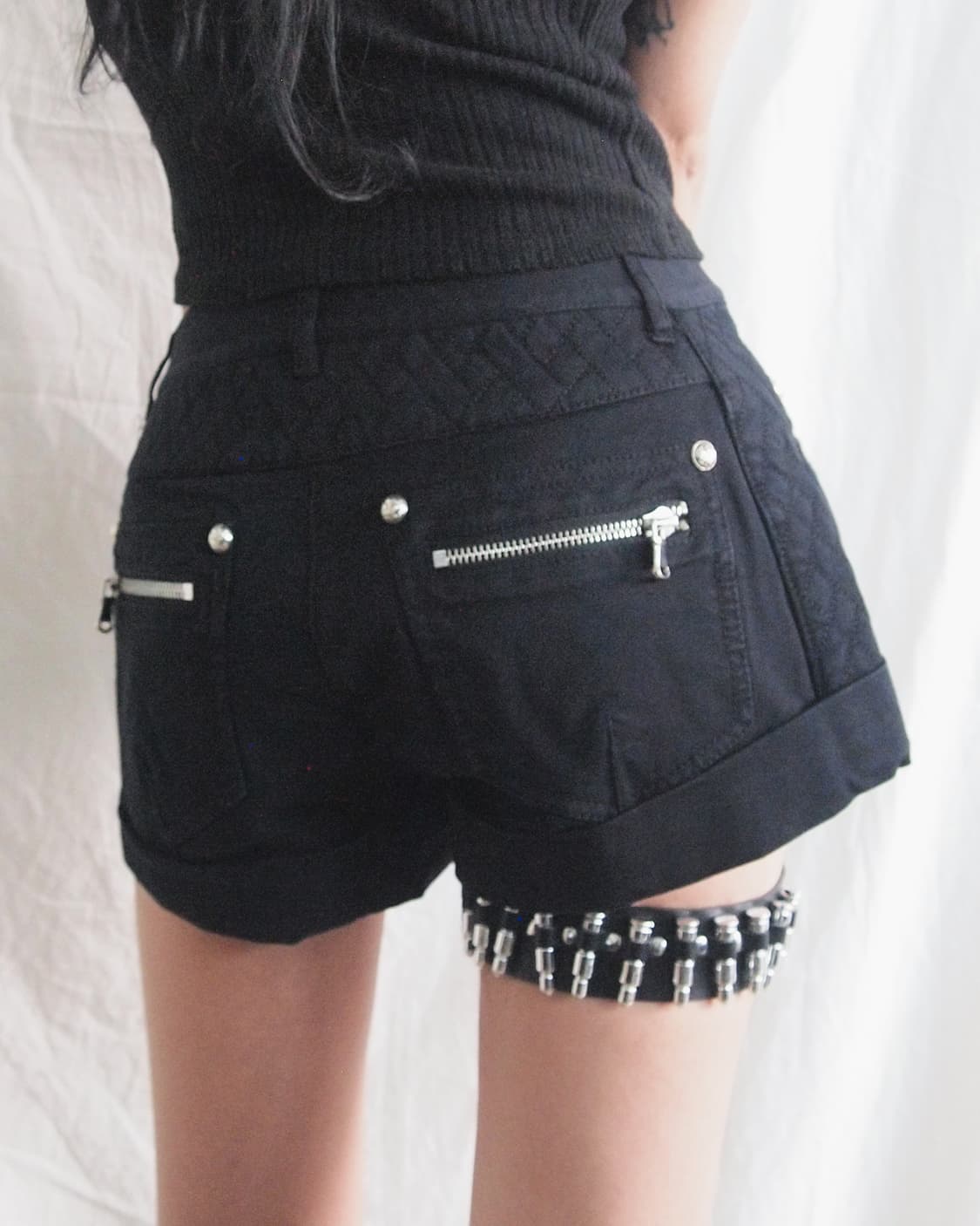 피에르 발망 바이커 숏팬츠 상품이미지5